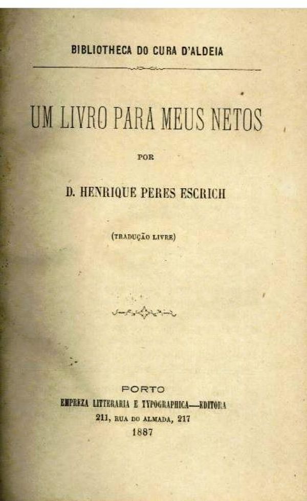 Um Livro para meus netos - 800 ESC